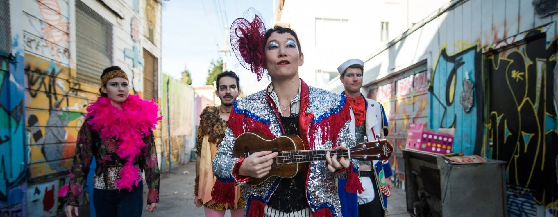 Erin Mei-Ling Stuart performing in Tales of the Mission in Fugue